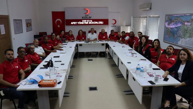 Türk Kızılay’ı kurum içi ilk yardım eğitimlerine hız kesmeden devam ediyor