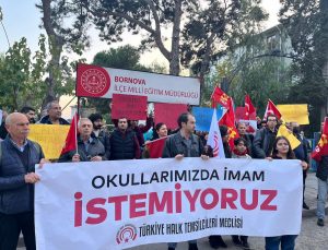 İzmir Bornova laiklik için ayakta: Okullarımızda imam istemiyoruz! 