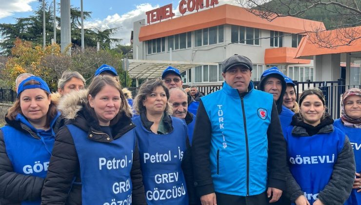 İzmir Bölge Temsilcisi Hayrettin Çakmak’tan Temel Conta İşçilerine Destek