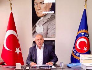 Türk-İş 3. Bölge Temsilcisi Başkanı Hayrettin Çakmak’tan 2025 Yılına Dair Kutlama Mesajı