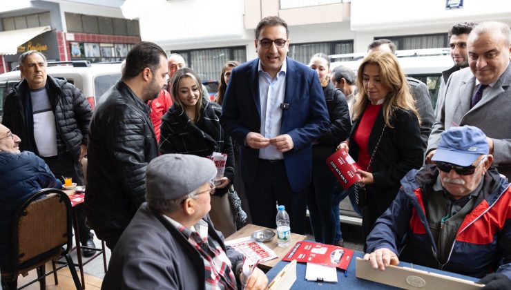 Yiğit, parti örgütüyle sokağa indi, emekliler “geçinemiyoruz” dedi