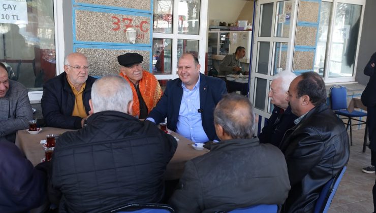 Menderes’te Hizmetler İçin Ortak Akıl: Başkan Çiçek Sahada
