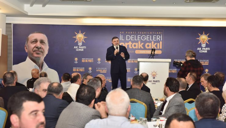 AK Parti İzmir Delege Buluşmasında Kararlılık Mesajı: “Hayal Edilemeyeni Başaracağız”