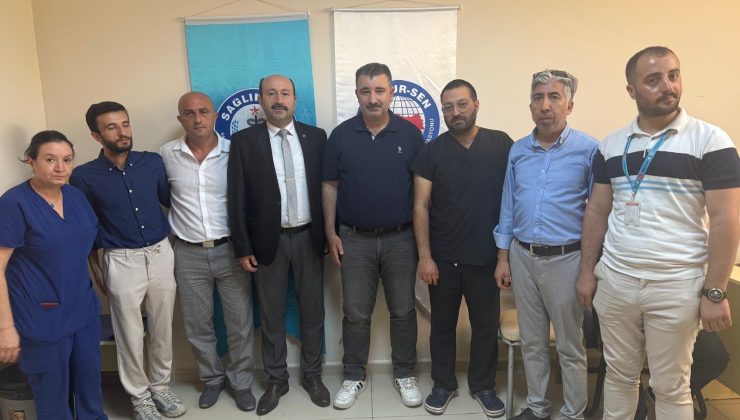 Başdaş ve Yılmaz’dan Suat Seren’e Destek Ziyareti