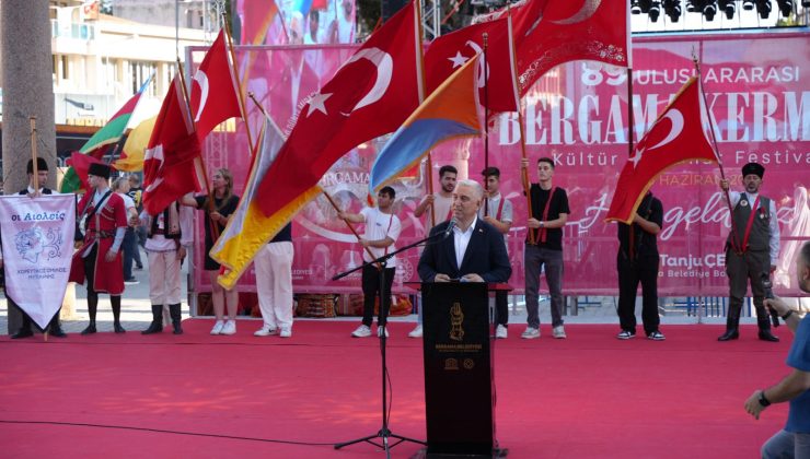 ATATÜRK’ÜN MİRASI BERGAMA KERMESİ 89. KEZ COŞKUYLA GERÇEKLEŞTİ