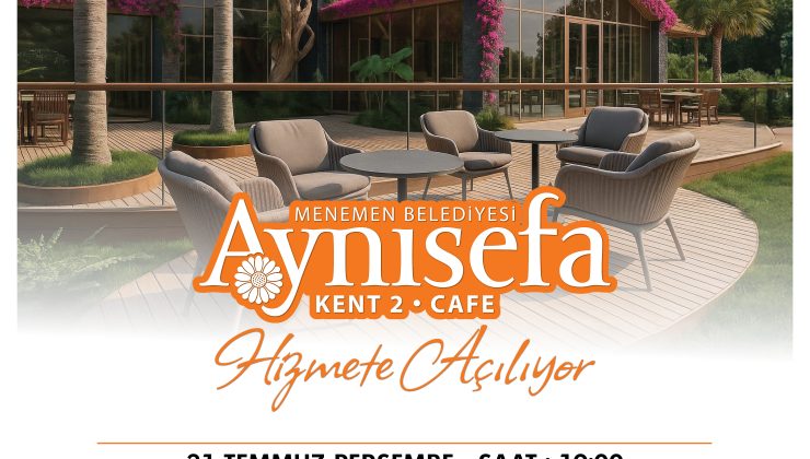 Menemen’de Sosyal Hayata Yeni Nefes: Aynısefa Sosyal Tesisleri Açılıyor