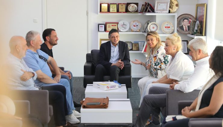  İGC’DEN ALİAĞA BELEDİYE BAŞKANI SERKAN ACAR’A ZİYARET “YEREL BASIN İÇİN İŞ BİRLİĞİ YAPACAĞIZ”