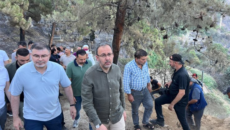 Yangın Bölgesinde Acı ve Dayanışma: Kasapoğlu Ödemiş’te