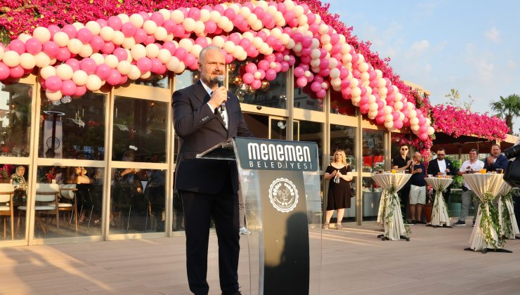 Menemen Belediyesi Aynısefa Sosyal Tesisleri görkemli bir törenle açıldı