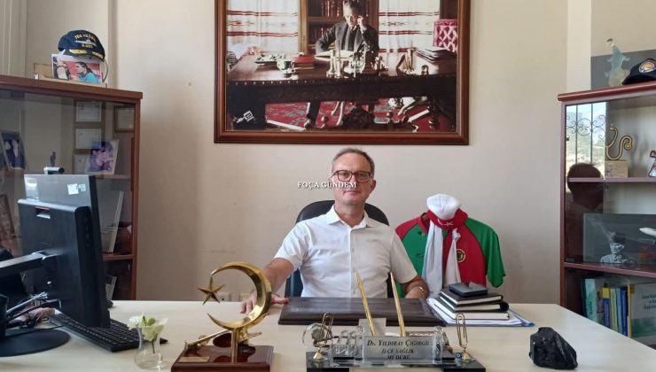 Foça’da Sağlıkta Yeni Dönem: Dr. Yıldıray Çığırgil Göreve Başladı