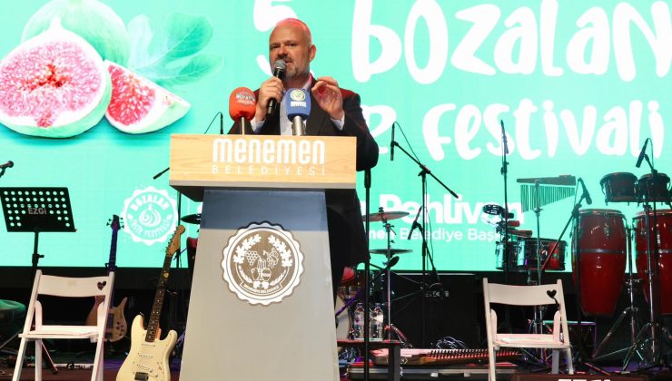 Menemen’de incir tadında festival vatandaşları buluşturdu