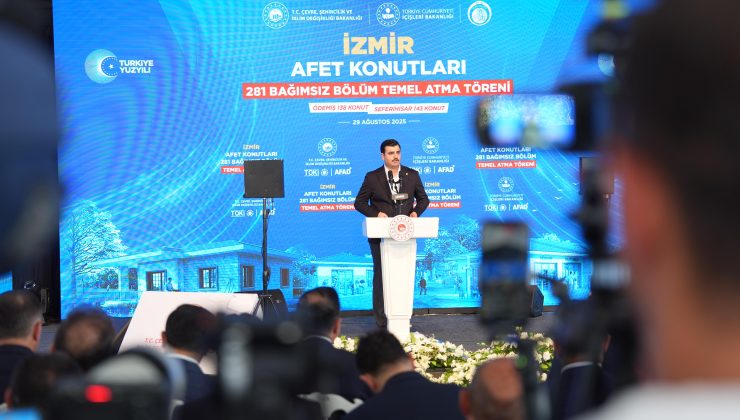 İzmir Ödemiş’te Afet Konutlarının Temeli Atıldı