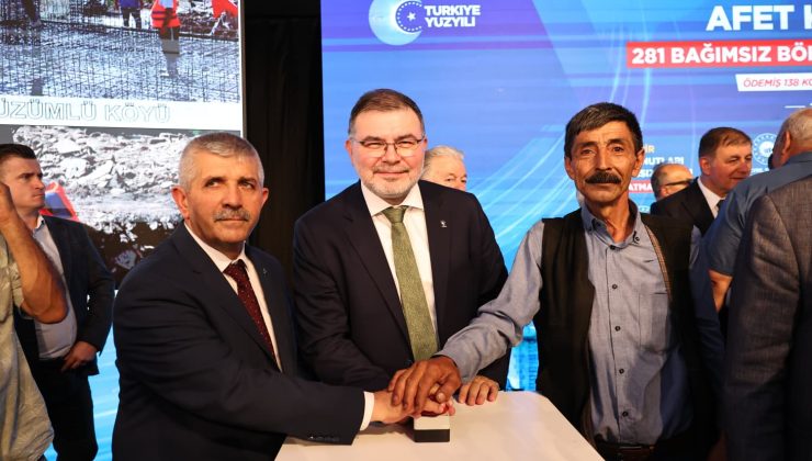 AK Parti İzmir İl Başkanı Bilal Saygılı, Ödemiş’te temel atma sonrası değerlendirmede bulundu