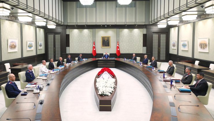 Yüksek Askerî Şûra Cumhurbaşkanı Erdoğan Başkanlığında Toplandı