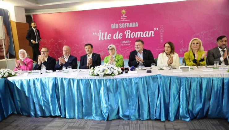 AK Parti’den İzmir’de “Bir Sofra’da İlle de Roman” Buluşması