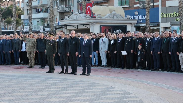 Atatürk, Menemen’de Saygı ve Minnetle Anıldı