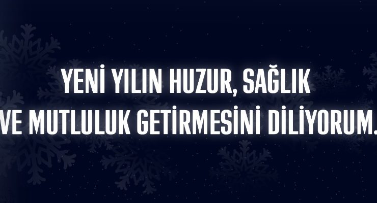 AK PARTİ İZMİR İL BAŞKANI BİLAL SAYGILI YENİ YIL MESAJI