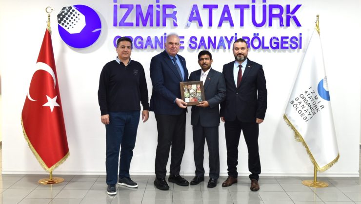 MALDİVLER BÜYÜKELÇİSİ’NDEN İAOSB’YE ZİYARET