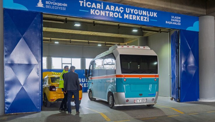 “Taksi ve minibüslerin kontrolleri bu merkezden yapılıyor”