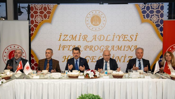 İzmir Cumhuriyet Başsavcılığı’nın Geleneksel İftar Programında Ramazan’ın Birlik ve Beraberlik Ruhu Yaşandı