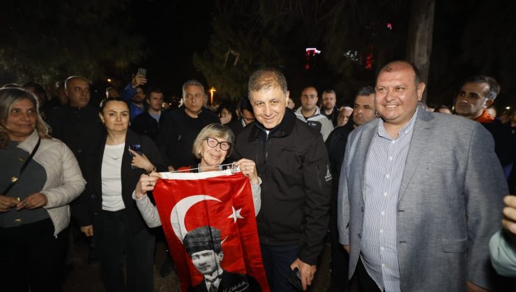 Başkan Cemil Tugay: “Yarın herkesi 18.00’deki mitinge davet ediyorum