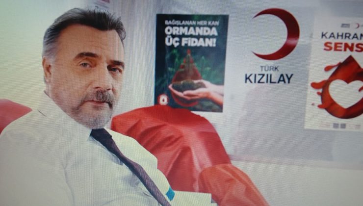 TÜRK KIZILAY’DAN OKTAY KAYNARCA İLE ANLAMLI ÇAĞRI: “KAHRAMAN SENSİN!”