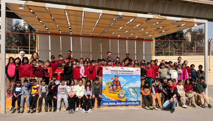 Konak İlçe Tarım ve Orman Müdürlüğü, İzmir Ticaret Odası ve Konak İlçe Milli Eğitim Müdürlüğü iş birliğiyle çocuklar denizle buluştu