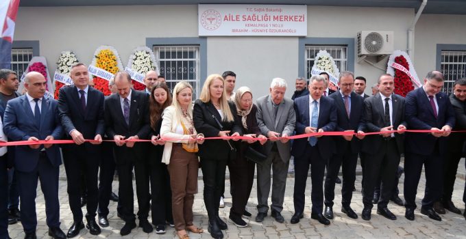 Kemalpaşa’da İki Aile Sağlığı Merkezi Hizmete Açıldı