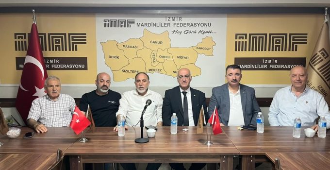 AK Parti Konak İlçe Başkanı M. Sait Başdaş, Mardinlilerle Bayramlaşma Programında Buluştu