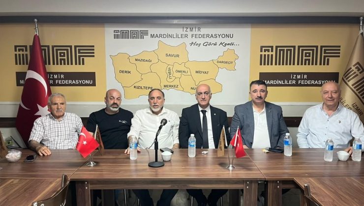 AK Parti Konak İlçe Başkanı M. Sait Başdaş, Mardinlilerle Bayramlaşma Programında Buluştu
