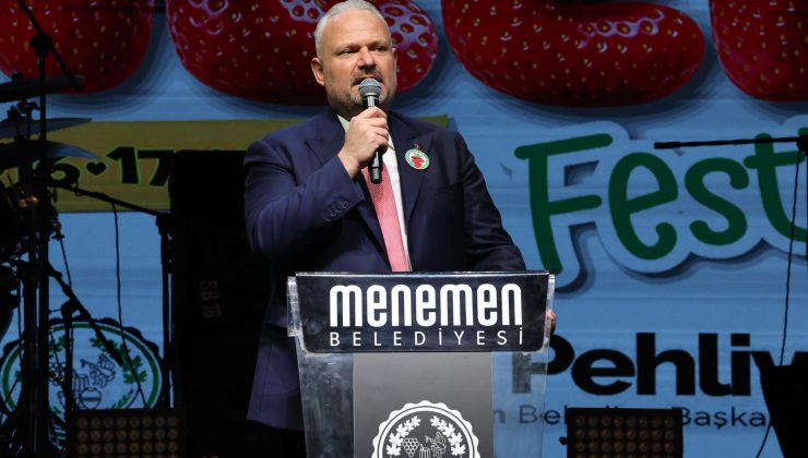 Emiralem Çilek Festivali’ne görkemli açılışı