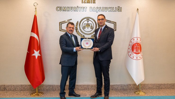 CEZA VE TEVKİFEVLERİ GENEL MÜDÜR YARDIMCISI ENES KOCAKALE İZMİR ADLİYESİ’Nİ ZİYARET ETTİ