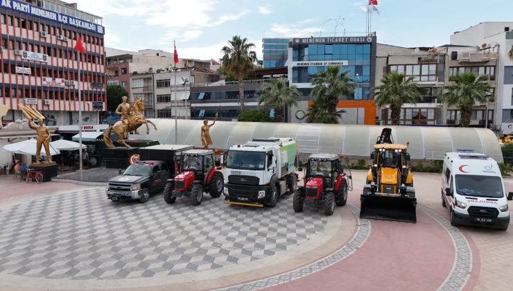 Menemen Belediyesi, araç filosunu büyütüyor