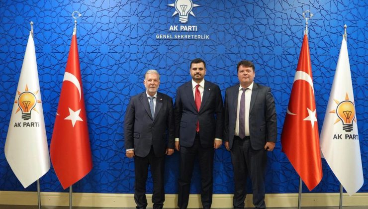 İESOB Başkanı Yalçın Ata, esnaf ve sanatkârların sorunlarını Ankara’da gündeme taşıdı