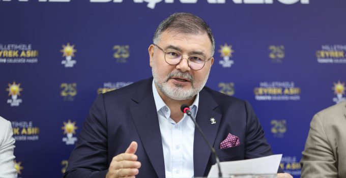 AK Parti İzmir İl Başkanı Bilal Saygılı’dan 25. yıl mesajı: