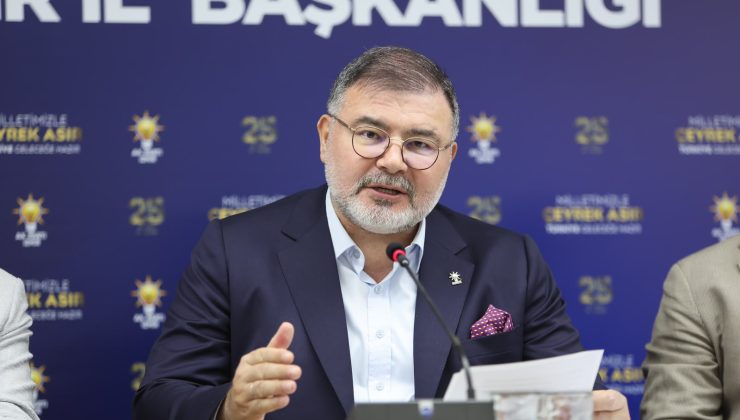 AK Parti İzmir İl Başkanı Bilal Saygılı’dan 25. yıl mesajı: