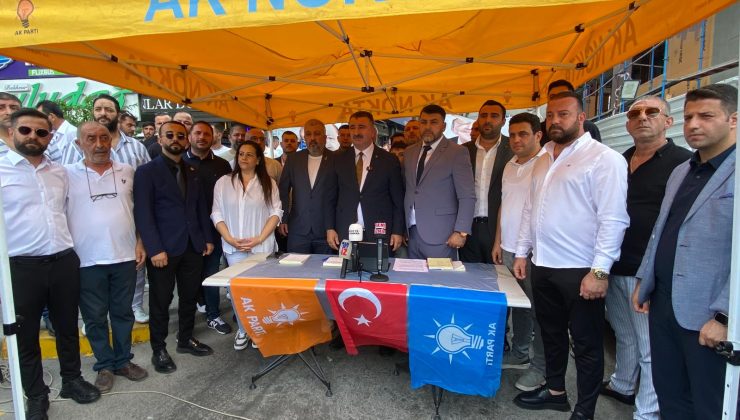 KONAK’TA CHP VE DİĞER PARTİLERDEN AK PARTİ’YE 500 KİŞİLİK BÜYÜK KATILIM
