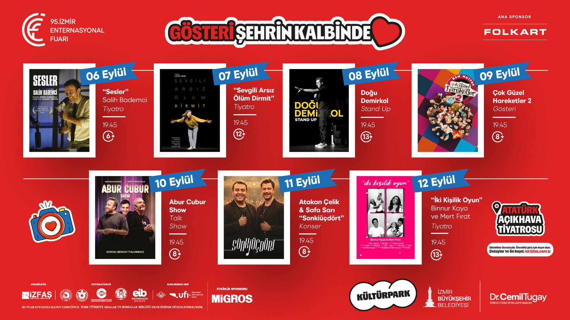 İzmir Enternasyonal Fuarı’nda Eğlence ve Kahkaha Var
